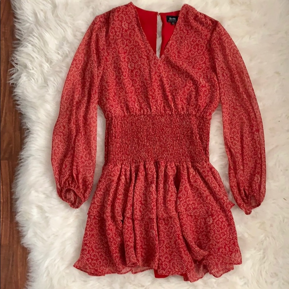 Cute and sexy ruffled dress